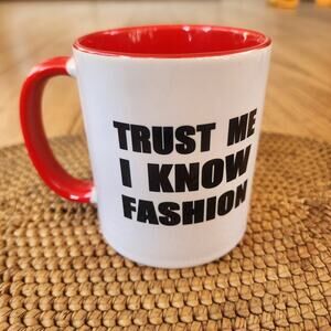Trust me I know fashion ceramic novelty 10oz coffee cup